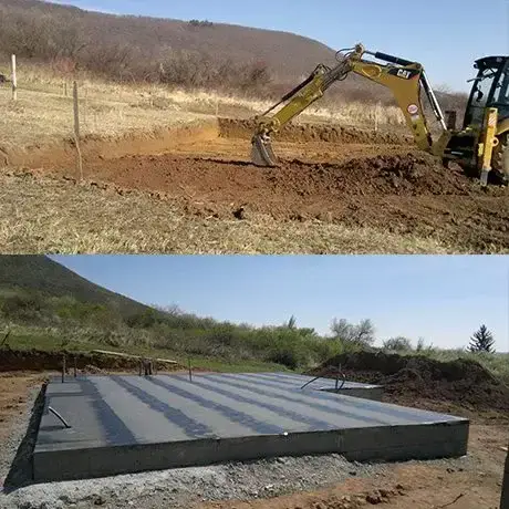 Alapozás és vízszigetelés